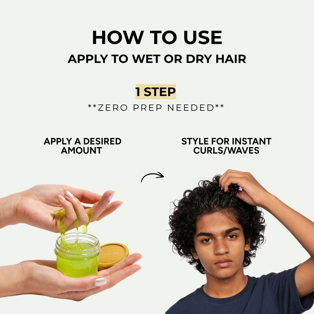 Instant Curl Honey - Hair Gel Alternative