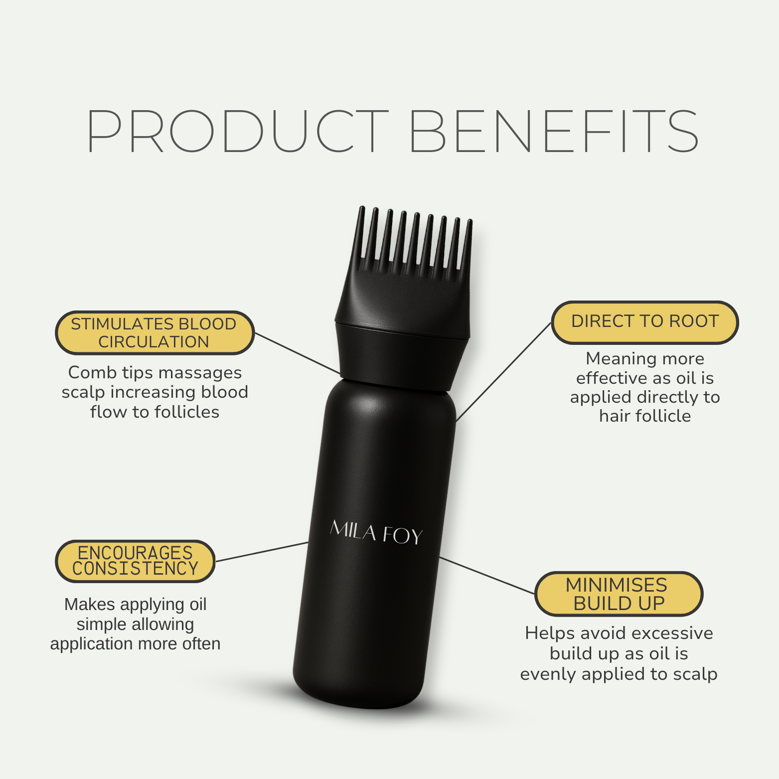 Hair Oil Applicator
