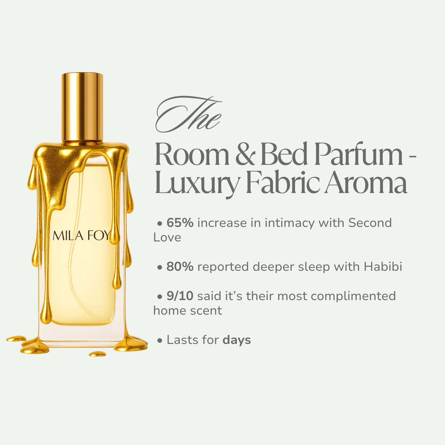 Bed & Room Parfum (Fabric Aroma Spray)