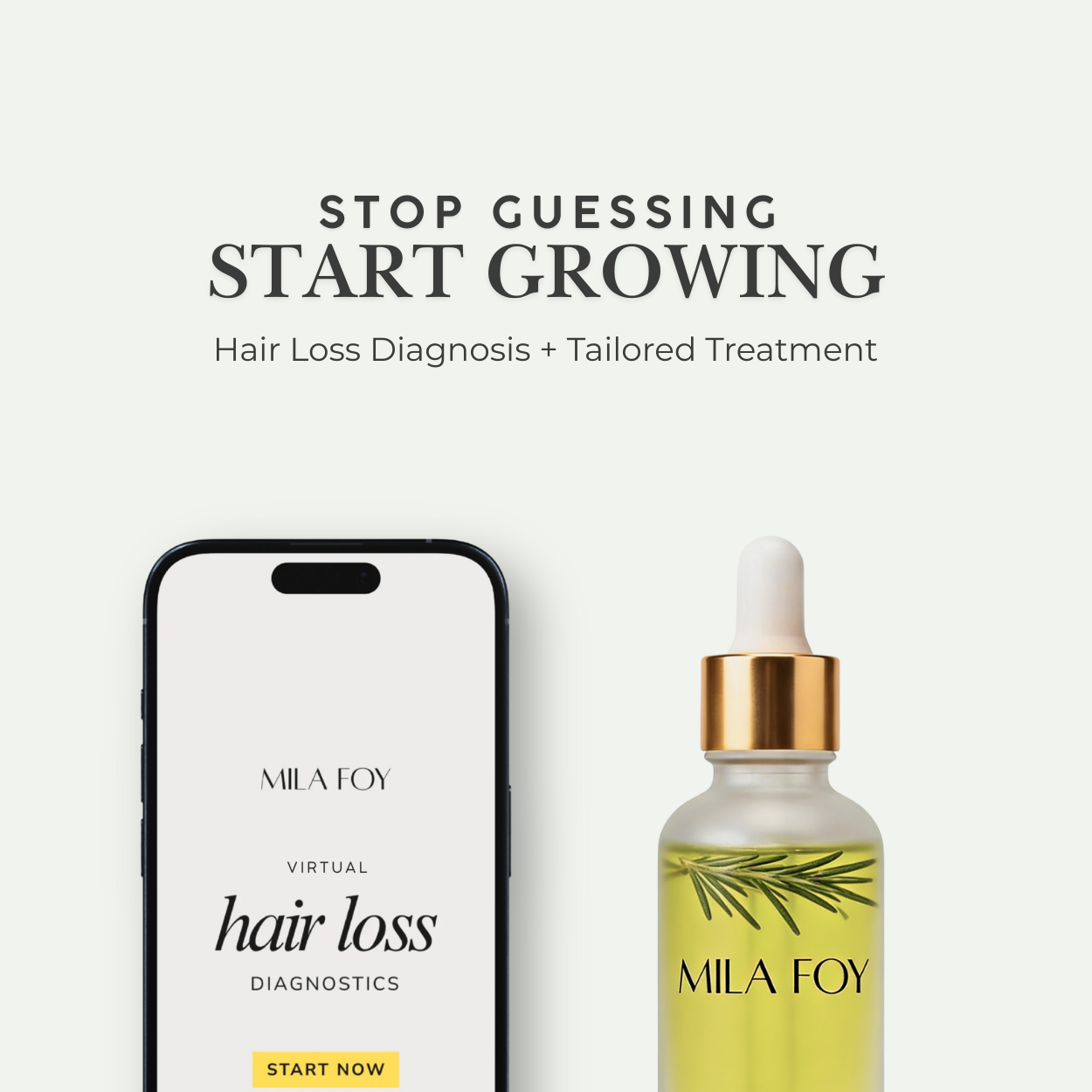 Hair Loss Diagnosis + Tailored Treatment