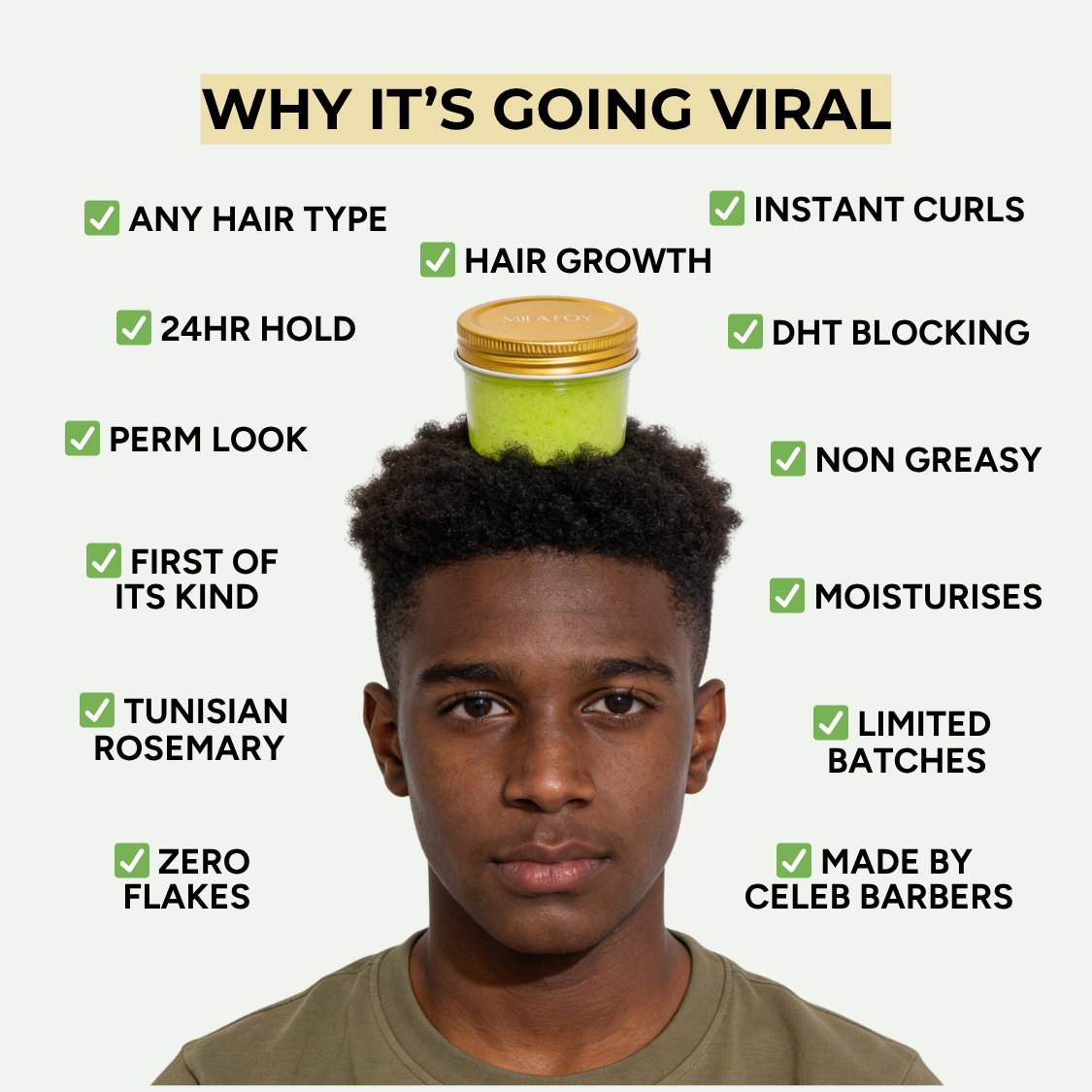 Instant Curl Honey - Hair Gel Alternative